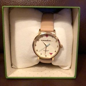 Kate Spade “it’s 5 O’clock somewhere” watch.